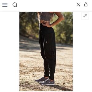 FP Movement Take a Hike Harem Pants - S Black